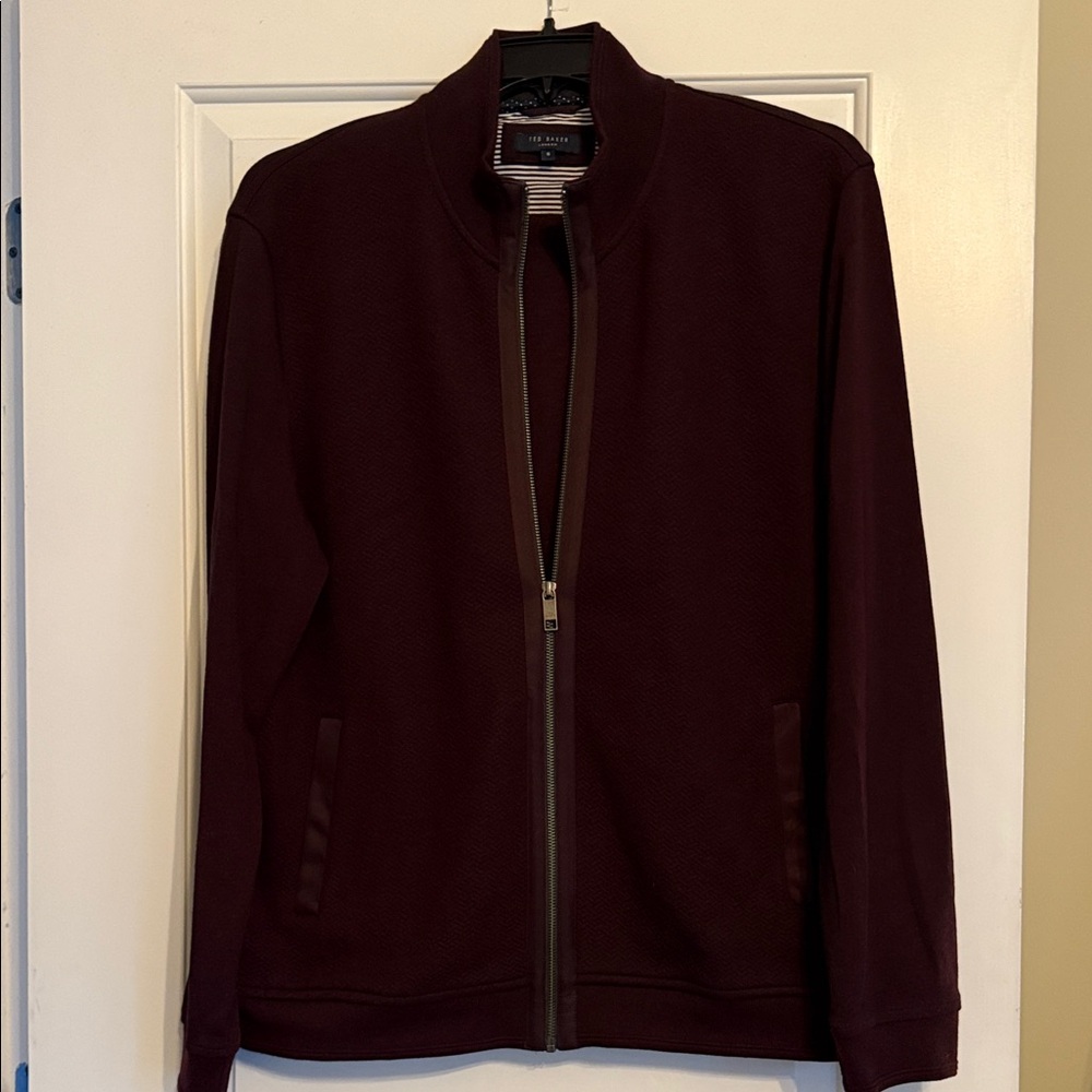 Ted Baker Dark Red/Purple Lightweight Jacket